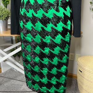 Vintage Designer Sequin Skirt